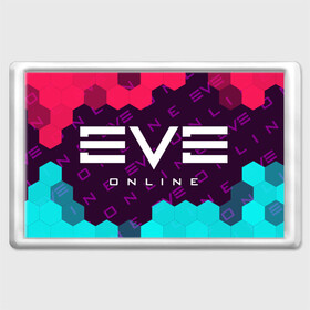 Магнит 45*70 с принтом EVE ONLINE / ИВ ОНЛАЙН в Екатеринбурге, Пластик | Размер: 78*52 мм; Размер печати: 70*45 | Тематика изображения на принте: echo | echoes | eve | game | games | logo | online | space | ев онлайн | ев эхо | еве | ив онлайн | ив эхо | игра | игры | космос | лого | логотип | логотипы | онлайн | символ | символы | эхо | эхос