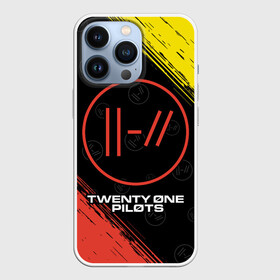 Чехол для iPhone 13 Pro с принтом TWENTY ONE PILOTS   21 PILOTS в Екатеринбурге,  |  | logo | music | one | pilots | rock | symbol | top | twenty | twentyonepilots | ван | группа | лого | логотип | логотипы | музыка | пилотс | рок | символ | символы | твенти | топ