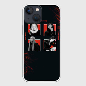 Чехол для iPhone 13 mini с принтом BLACKPINK в Екатеринбурге,  |  | blackpink | bts | jennie | jisoo | k pop | lisa | rose | блинк | блэкпинк | бтс | дженни | джису | кей поп | кпоп | лиса | розе