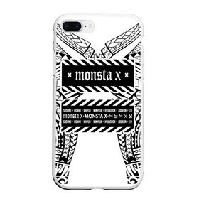 Чехол для iPhone 7Plus/8 Plus матовый с принтом Monsta X в Екатеринбурге, Силикон | Область печати: задняя сторона чехла, без боковых панелей | Тематика изображения на принте: dramarama | edm | hyungwon | idol | im | j pop | jooheon | k pop | kihyun | kpop | minhyuk | mv | shownu | the code | wonho | вонхо | монста х | хип хоп