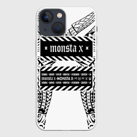 Чехол для iPhone 13 mini с принтом Monsta X в Екатеринбурге,  |  | dramarama | edm | hyungwon | idol | im | j pop | jooheon | k pop | kihyun | kpop | minhyuk | mv | shownu | the code | wonho | вонхо | монста х | хип хоп