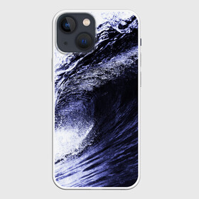 Чехол для iPhone 13 mini с принтом Волна в Екатеринбурге,  |  | брызги | вода | волна | волны | кайф | капли | капля | красота | море | озеро | океан | отдых | пляж | рыба | цунами