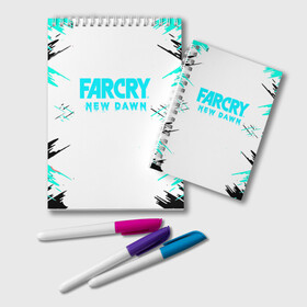 Блокнот с принтом Far Cry в Екатеринбурге, 100% бумага | 48 листов, плотность листов — 60 г/м2, плотность картонной обложки — 250 г/м2. Листы скреплены удобной пружинной спиралью. Цвет линий — светло-серый
 | 1080p | evolution | far | far cry | far cry 1 | far cry 2019 | far cry 3 | far cry 4 | far cry 5 | far cry 6 | far cry new dawn | far cry primal | gameplay | pc | ubisoft | ваас | прохождение