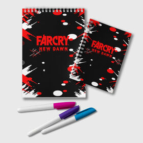 Блокнот с принтом Far Cry в Екатеринбурге, 100% бумага | 48 листов, плотность листов — 60 г/м2, плотность картонной обложки — 250 г/м2. Листы скреплены удобной пружинной спиралью. Цвет линий — светло-серый
 | 1080p | evolution | far | far cry | far cry 1 | far cry 2019 | far cry 3 | far cry 4 | far cry 5 | far cry 6 | far cry new dawn | far cry primal | gameplay | pc | ubisoft | ваас | прохождение