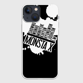 Чехол для iPhone 13 mini с принтом Monsta X в Екатеринбурге,  |  | dramarama | edm | hyungwon | idol | im | j pop | jooheon | k pop | kihyun | kpop | minhyuk | mv | shownu | the code | wonho | вонхо | монста х | хип хоп