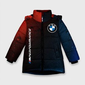 Зимняя куртка для девочек 3D с принтом BMW БМВ в Екатеринбурге, ткань верха — 100% полиэстер; подклад — 100% полиэстер, утеплитель — 100% полиэстер. | длина ниже бедра, удлиненная спинка, воротник стойка и отстегивающийся капюшон. Есть боковые карманы с листочкой на кнопках, утяжки по низу изделия и внутренний карман на молнии. 

Предусмотрены светоотражающий принт на спинке, радужный светоотражающий элемент на пуллере молнии и на резинке для утяжки. | 2020 | auto | b m w | bmv | bmw | car | logo | moto | performance | power | series | sport | авто | б м в | бмв | игра | игры | иьц | лого | логотип | марка | машина | мото | мотоцикл | павер | перфоманс | серии | серия | символ | спорт