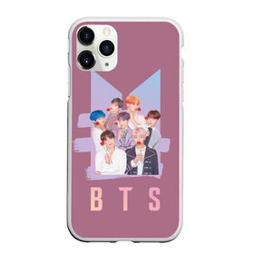 Чехол для iPhone 11 Pro Max матовый с принтом BTS в Екатеринбурге, Силикон |  | bt21 | bts | bwl | hoseok | jhope | jimin | jin | jungkook | namjoon | persona | rm | taehyung | v | бантан | бт21 | бтс | ви | градиент | джей хоуп | джин | намджун | персона | рм | роза | тэхен | фиолетовая | фиолетовый | хосок | чимин | чонгук