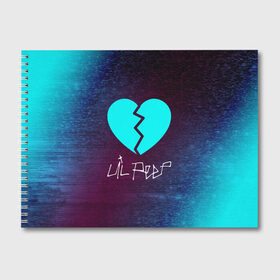 Альбом для рисования с принтом LIL PEEP ЛИЛ ПИП в Екатеринбурге, 100% бумага
 | матовая бумага, плотность 200 мг. | beautiful | daddy | heart | life | lil | lilpeep | music | peep | rap | rapper | rip | tattoo | лил | лилпип | литл | лого | музыка | папочка | пип | рип | рожица | рэп | рэпер | рэперы | сердечко | сердце | символ | тату | татуировки