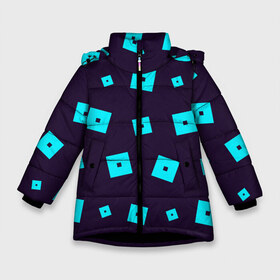 Зимняя куртка для девочек 3D с принтом ROBLOX РОБЛОКС в Екатеринбурге, ткань верха — 100% полиэстер; подклад — 100% полиэстер, утеплитель — 100% полиэстер. | длина ниже бедра, удлиненная спинка, воротник стойка и отстегивающийся капюшон. Есть боковые карманы с листочкой на кнопках, утяжки по низу изделия и внутренний карман на молнии. 

Предусмотрены светоотражающий принт на спинке, радужный светоотражающий элемент на пуллере молнии и на резинке для утяжки. | blocks | blox | game | games | logo | minecraft | mobile | online | roblocks | roblox | robux | studio | блоки | игра | игры | квадрат | квадратик | кщидщч | лого | логотип | майнкрафт | онлайн | роблокс | робукс | символ | символы | студия