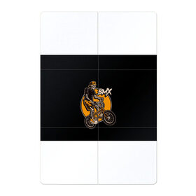 Магнитный плакат 2Х3 с принтом BMX в Екатеринбурге, Полимерный материал с магнитным слоем | 6 деталей размером 9*9 см | bicycle | bmx | skull | sport | x games | велик | велосипед | велоспорт | скелет | череп | экстремальный спорт
