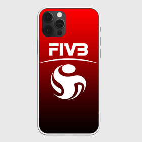 Чехол для iPhone 12 Pro с принтом FIVB ВОЛЕЙБОЛ в Екатеринбурге, силикон | область печати: задняя сторона чехла, без боковых панелей | Тематика изображения на принте: fivb | voleybal | volleyball | волебол | волейбол | волейбола | волейболист | волейболистка | воллейбол | международная | федерация | фивб