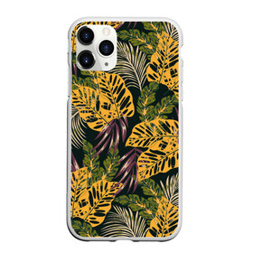 Чехол для iPhone 11 Pro Max матовый с принтом Тропический лес в Екатеринбурге, Силикон |  | 3d | flowers | forest | hawaii | leaf | leafs | palm | palms | summer | travel | tropical | vacation | гаваи | гавайи | гавайка | гавайская | лес | лето | листики | листки | листья | отпуск | пальма | пальмы | путешествия | рисунок | трехмерная 