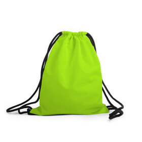 Рюкзак-мешок 3D с принтом ACID в Екатеринбурге, 100% полиэстер | плотность ткани — 200 г/м2, размер — 35 х 45 см; лямки — толстые шнурки, застежка на шнуровке, без карманов и подкладки | acid | зеленая | кислотная | однотонная | салатовая