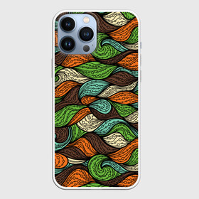 Чехол для iPhone 13 Pro Max с принтом Абстрактные волны в Екатеринбурге,  |  | abstract | art | graphic | modern | nature | ocean | paint | pattern | sea | storm | waves | абстракция | арт | волна | волнуется | графика | искусство | краска | красочные | маринизм | маринист | модерн | море | мореман | океан | природа