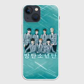 Чехол для iPhone 13 mini с принтом BTS в Екатеринбурге,  |  | bts | jungkook | rm | бойбенд | бтс | ви | джей хоуп | джонгук | сюга | чимин | чин