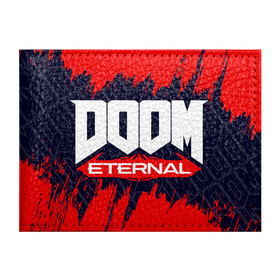 Обложка для студенческого билета с принтом DOOM ETERNAL / ДУМ ЭТЕРНАЛ в Екатеринбурге, натуральная кожа | Размер: 11*8 см; Печать на всей внешней стороне | Тематика изображения на принте: bfg | brutal | doom | eternal | ethernal | game | games | logo | дум | игра | игры | лого | логотип | логотипы | символ | символы | этернал