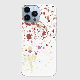 Чехол для iPhone 13 Pro Max с принтом Брызги красик в Екатеринбурге,  |  | брызги | брызги краски | краски
