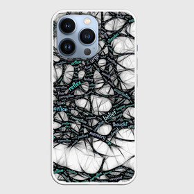 Чехол для iPhone 13 Pro с принтом NEIROLINK в Екатеринбурге,  |  | абстракция | веном | наука | нейронная сеть | нейроны | превращения | сети | узор | ученые