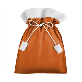 Подарочный 3D мешок с принтом Радуга v6 - оранжевый в Екатеринбурге, 100% полиэстер | Размер: 29*39 см | Тематика изображения на принте: без дизайна | без картинки | одноцветные | оранжевый