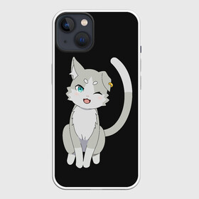 Чехол для iPhone 13 с принтом Re:Zero в Екатеринбурге,  |  | anime | cat | cats | glitch | japan | ram | re | rem | rezero | senpai | subaru | waifu | zero | анимация | аниме | вайфу | глитч | глич | кот | кошка | мультсериал | мультфильм | семпай | сенпай | сериал | япония