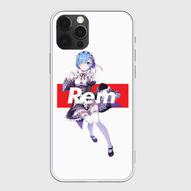 Чехол для iPhone 12 Pro Max с принтом ReZero в Екатеринбурге, Силикон |  | anime | glitch | japan | ram | re | rem | rezero | senpai | subaru | waifu | zero | анимация | аниме | вайфу | глитч | глич | мультсериал | мультфильм | семпай | сенпай | сериал | япония