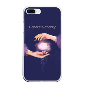 Чехол для iPhone 7Plus/8 Plus матовый с принтом Генерация энергии в Екатеринбурге, Силикон | Область печати: задняя сторона чехла, без боковых панелей | волшебство | йога | магия | медитация | сила | эзотерика | энергия