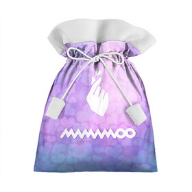 Подарочный 3D мешок с принтом Mamamoo в Екатеринбурге, 100% полиэстер | Размер: 29*39 см | cute | heat | k pop | korean | mamamoo | жест | кпоп | мамаму | милый | сердце