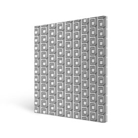 Холст квадратный с принтом Архитектура в Екатеринбурге, 100% ПВХ |  | архитектура | бетон | брутализм | геометрия | квадраты | кубизм | кубы | паттерн | хрущевки