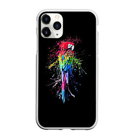 Чехол для iPhone 11 Pro матовый с принтом Попугай в Екатеринбурге, Силикон |  | bird | colors | eweryday | life | nature | ара | креатив | повседневный стиль | попугай | природа | птица | радуга | разноцветный | темный