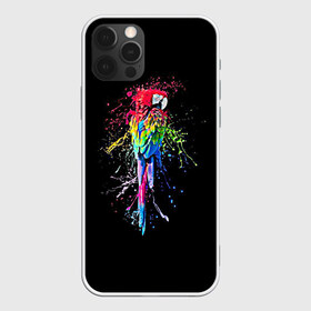 Чехол для iPhone 12 Pro Max с принтом Попугай в Екатеринбурге, Силикон |  | bird | colors | eweryday | life | nature | ара | креатив | повседневный стиль | попугай | природа | птица | радуга | разноцветный | темный