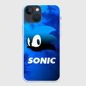 Чехол для iPhone 13 mini с принтом СОНИК   SONIC в Екатеринбурге,  |  | adventure | game | games | hedgehog | movie | mult | sonic | the | unleashed | ежик | игра | игры | кино | мульт | мультик | мультфильм | соник | фильм