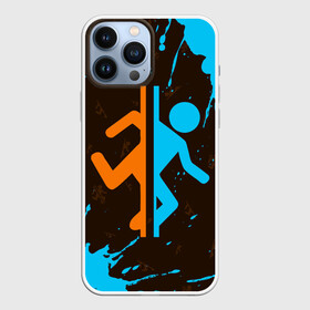 Чехол для iPhone 13 Pro Max с принтом PORTAL   ПОРТАЛ в Екатеринбурге,  |  | game | games | half | half life | halflife | life | logo | portal | portal 2 | portal2 | valve | игра | игры | лайф | лого | логотип | логотипы | портал | портал 2 | портал2 | символ | символы | халф | халф лайф | халфлайф