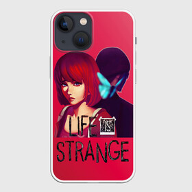 Чехол для iPhone 13 mini с принтом Хлоя+Макс в Екатеринбурге,  |  | art | life is strange | арт | графика | игры