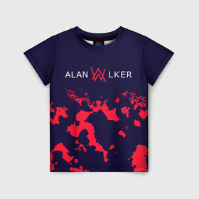 Детская футболка 3D с принтом ALAN WALKER / АЛАН УОКЕР в Екатеринбурге, 100% гипоаллергенный полиэфир | прямой крой, круглый вырез горловины, длина до линии бедер, чуть спущенное плечо, ткань немного тянется | Тематика изображения на принте: alan | faded | house | logo | music | walker | алан | вокер | волкер | диджей | лого | логотип | логотипы | музыка | музыкант | символ | символы | танцеальная | уокер | хаус | электронная