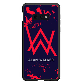 Чехол для Samsung S10E с принтом ALAN WALKER АЛАН УОКЕР в Екатеринбурге, Силикон | Область печати: задняя сторона чехла, без боковых панелей | alan | faded | house | logo | music | walker | алан | вокер | волкер | диджей | лого | логотип | логотипы | музыка | музыкант | символ | символы | танцеальная | уокер | хаус | электронная