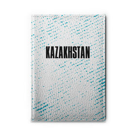 Обложка для автодокументов с принтом KAZAKHSTAN / КАЗАХСТАН в Екатеринбурге, натуральная кожа |  размер 19,9*13 см; внутри 4 больших “конверта” для документов и один маленький отдел — туда идеально встанут права | Тематика изображения на принте: 