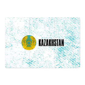 Магнитный плакат 3Х2 с принтом KAZAKHSTAN / КАЗАХСТАН в Екатеринбурге, Полимерный материал с магнитным слоем | 6 деталей размером 9*9 см | Тематика изображения на принте: flag | kazakhstan | qazaqstan | герб | захах | казахстан | кахахи | лого | нур султан | республика | символ | страна | флаг