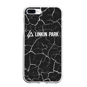 Чехол для iPhone 7Plus/8 Plus матовый с принтом LINKIN PARK ЛИНКИН ПАРК в Екатеринбурге, Силикон | Область печати: задняя сторона чехла, без боковых панелей | linkin | linkinpark | logo | lp | music | park | rock | линкин | линкинпарк | лого | логотип | логотипы | лп | музыка | парк | рок | символ