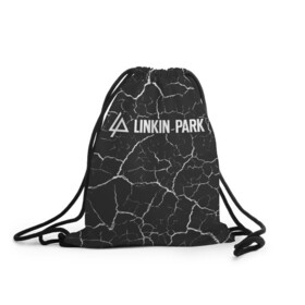 Рюкзак-мешок 3D с принтом LINKIN PARK / ЛИНКИН ПАРК в Екатеринбурге, 100% полиэстер | плотность ткани — 200 г/м2, размер — 35 х 45 см; лямки — толстые шнурки, застежка на шнуровке, без карманов и подкладки | linkin | linkinpark | logo | lp | music | park | rock | линкин | линкинпарк | лого | логотип | логотипы | лп | музыка | парк | рок | символ