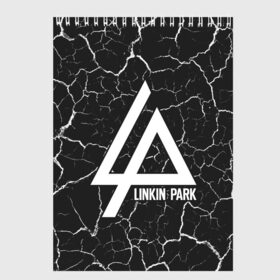 Скетчбук с принтом LINKIN PARK ЛИНКИН ПАРК в Екатеринбурге, 100% бумага
 | 48 листов, плотность листов — 100 г/м2, плотность картонной обложки — 250 г/м2. Листы скреплены сверху удобной пружинной спиралью | linkin | linkinpark | logo | lp | music | park | rock | линкин | линкинпарк | лого | логотип | логотипы | лп | музыка | парк | рок | символ