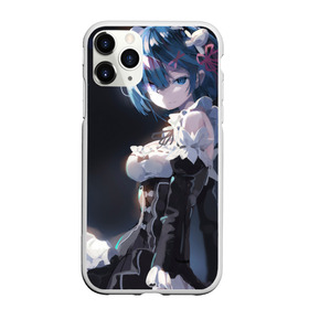 Чехол для iPhone 11 Pro матовый с принтом Rem в Екатеринбурге, Силикон |  | kawaii | re zero | re:zero | re:zero жизнь с нуля в альтернативном мире | rezero | арт | блики | голубые глаза | горничная | демоница | каре | маленькая девочка | однорогий демон | рем | синеволосая девочка | субару