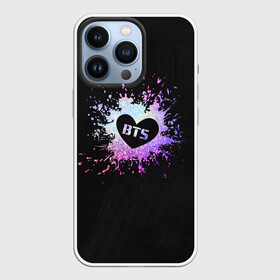 Чехол для iPhone 13 Pro с принтом BTS в Екатеринбурге,  |  | bts | cute | heat | k pop | korean | бтс | жест | кпоп | милый | сердце
