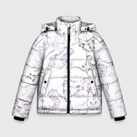 Зимняя куртка для мальчиков 3D с принтом Нарисованный бегемотик в Екатеринбурге, ткань верха — 100% полиэстер; подклад — 100% полиэстер, утеплитель — 100% полиэстер | длина ниже бедра, удлиненная спинка, воротник стойка и отстегивающийся капюшон. Есть боковые карманы с листочкой на кнопках, утяжки по низу изделия и внутренний карман на молнии. 

Предусмотрены светоотражающий принт на спинке, радужный светоотражающий элемент на пуллере молнии и на резинке для утяжки | бегемот | бегемотик | бегемотиха | гиппопотам | нарисованный бегемотик