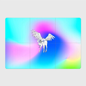 Магнитный плакат 3Х2 с принтом Пегас Гелиос в Екатеринбурге, Полимерный материал с магнитным слоем | 6 деталей размером 9*9 см | anime | luna | princess | sailor moon | wings | ангел | градиент | детям | единорог | звезды | конь | красивый | крылья | лошадка | луна | любовь | марс | мифический | небеса | перья | радуга | сейлор мун | сказочный | токио