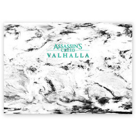 Поздравительная открытка с принтом Assassins Creed Valhalla в Екатеринбурге, 100% бумага | плотность бумаги 280 г/м2, матовая, на обратной стороне линовка и место для марки
 | eivor | valhalla | vikings | вальгалла | вальхалла | викинги | эйвор