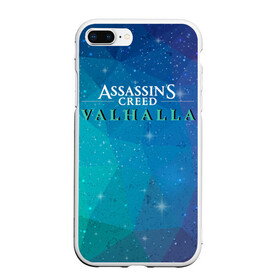 Чехол для iPhone 7Plus/8 Plus матовый с принтом Assassins Creed Valhalla в Екатеринбурге, Силикон | Область печати: задняя сторона чехла, без боковых панелей | eivor | valhalla | vikings | вальгалла | вальхалла | викинги | эйвор