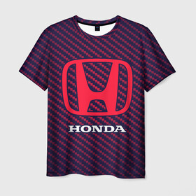 Мужская футболка 3D с принтом HONDA / ХОНДА в Екатеринбурге, 100% полиэфир | прямой крой, круглый вырез горловины, длина до линии бедер | accord | auto | civic | crv | honda | jylf | logo | moto | motors | racing | sport | авто | автомобиль | аккорд | гонки | гоночный | лого | логотип | логотипы | марка | мото | моторс | мотоцикл | рщтвф | серия | символ | символы | спорт