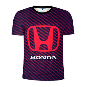 Мужская футболка 3D спортивная с принтом HONDA / ХОНДА в Екатеринбурге, 100% полиэстер с улучшенными характеристиками | приталенный силуэт, круглая горловина, широкие плечи, сужается к линии бедра | Тематика изображения на принте: accord | auto | civic | crv | honda | jylf | logo | moto | motors | racing | sport | авто | автомобиль | аккорд | гонки | гоночный | лого | логотип | логотипы | марка | мото | моторс | мотоцикл | рщтвф | серия | символ | символы | спорт