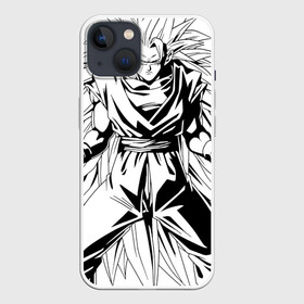 Чехол для iPhone 13 с принтом Goku Super Saiyan в Екатеринбурге,  |  | dragon ball z | goku super saiyan | аниме | драгон бол | манга | сон гоку