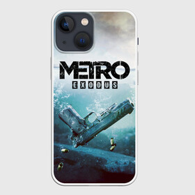 Чехол для iPhone 13 mini с принтом Metro Exodus в Екатеринбурге,  |  | metro | metro 2033 | metro 2034 | metro exodus | metro last light | metro redux | stalker | вселенная метро | игра метро | исход | ласт лайт | лого метро | лого метро эксодус | метро | метро 2033 | метро 2034 | метро исход | метро редукс